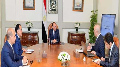 الرئيس السيسي يطلع على الموقف التنفيذي للعاصمة الإدارية