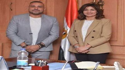 وزيرة الهجرة تستقبل أول عالم فضاء مصري يعمل بالوكالة الألمانية