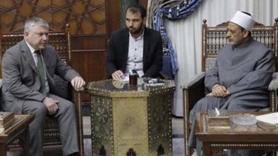 الإمام الأكبر: الأزهر حريص على التعاون العلمي والثقافي مع أرمينيا