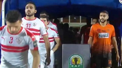 شوط أول متوازن بين الزمالك ونهضة بركان