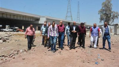 محافظ الجيزة يتابع أعمال رصف وتطوير طريق طراد النيل بتكلفه 33 مليون جنيه