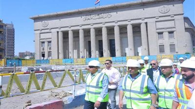 وزير النقل يتفقد معدلات تنفيذ الجزء الأول من المرحلة الثالثة للخط الثالث للمترو