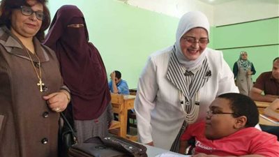 طلاب كفر الشيخ يؤدون الامتحانات بـ 96 مدرسة