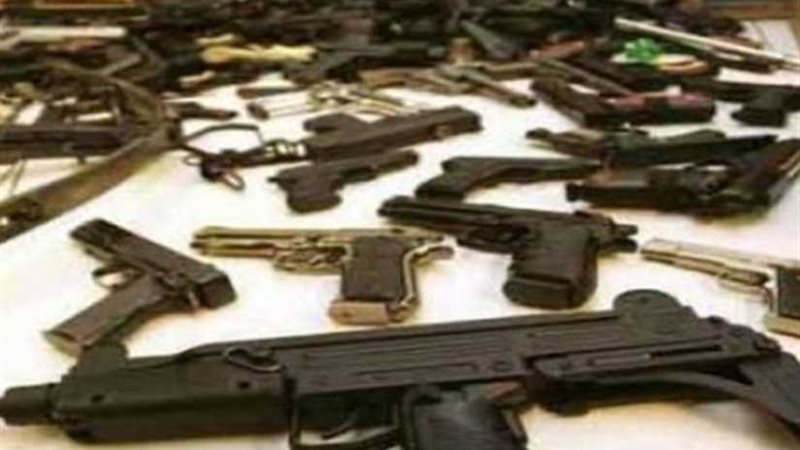 ضبط 214 قطعة سلاح