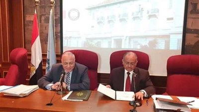 بروتوكول تعاون فى مجالات العلاج والتدريب بين طب الإسكندرية ومديرية الشئون الصحية