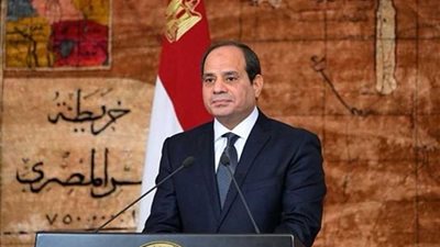 الرئيس السيسي يوفد مندوبين للتعزية