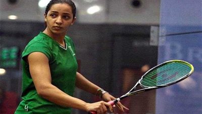 رنيم الوليلي تتأهل لدور الثمانية من البطولة البريطانية للاسكواش