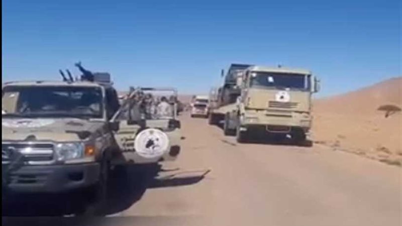 الجيش الليبي يدفع