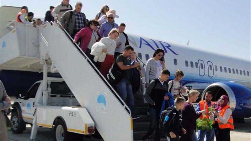 رحلتا طيران أسبوعيا