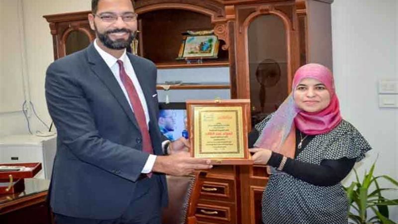 تكريم نائب محافظ