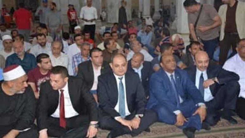 محافظ الغربية يشهد