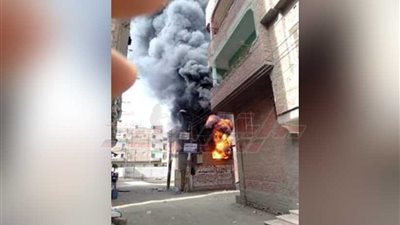 السيطرة على حريق بـ