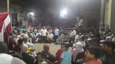 قرية قبطية تقيم إفطارا رمضانيا للمسلمين تحت عنوان لم الشمل