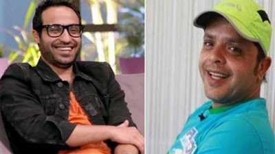 أحمد فهمي بالحجاب وهنيدي يسخر منه