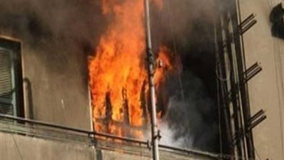 إخماد حريق شقة بطنطا دون إصابات