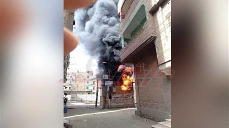 السيطرة على حريق