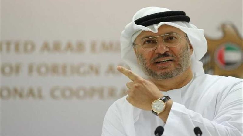 قرقاش: مبادرة السعودية