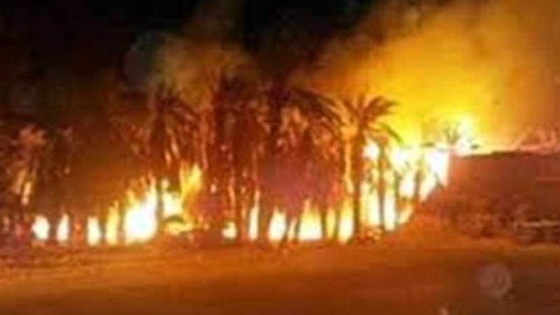 السيطرة على حريق