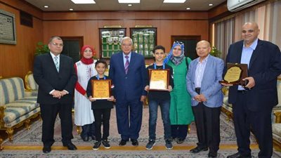الدقهلية تكرم الفائزين بمسابقة الإبداع الدولية للروبوت بأمريكا
