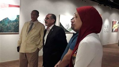 افتتاح معرض 