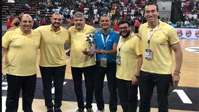 بعثة سموحة تصل من أنجولا بعد الفوز ببرونزية البطولة الإفريقية للسلة