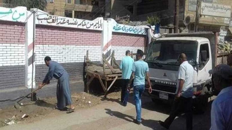 حملة إزالات بأحياء