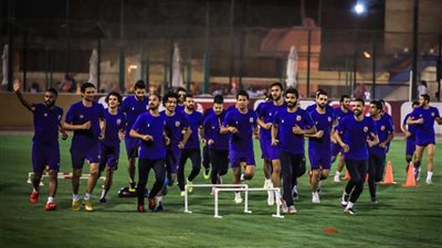 الأهلي يواصل تدريباته على ملعب التتش