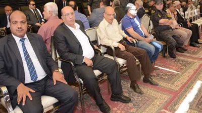 قيادات جامعة أسيوط يشاركون في الصلاة على جثمان مدير الأمن..(صور)