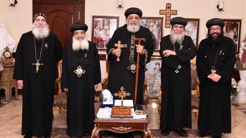 البابا تواضروس يستقبل