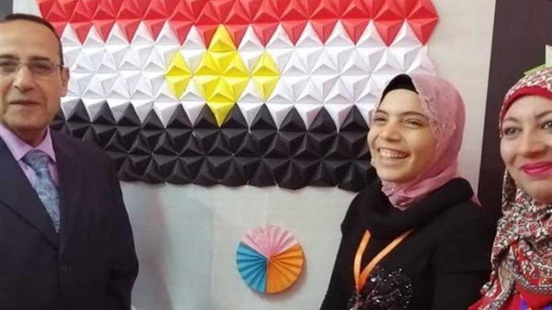 فن الأوريجامى بطابع