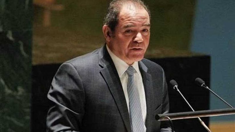 وزير الخارجية الجزائري