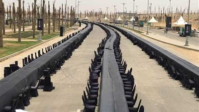 شاهد.. أطول مائدة إفطار بالعاصمة الجديدة بحضور مندوبي 