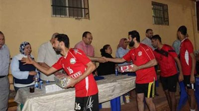 المنيا يفوز علي النجوم في نهائي الدورة الرمضانية للكرة الطائرة