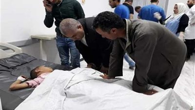 محافظ البحيرة يوجه بالاطمئنان على مصابي حادث كفر الدوار 