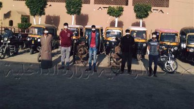 سقوط عصابة سرقة الدراجات النارية ومركبات 