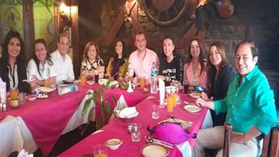 نجوم قطاع الأخبار في ماسبيرو على مائدة واحدة في رمضان