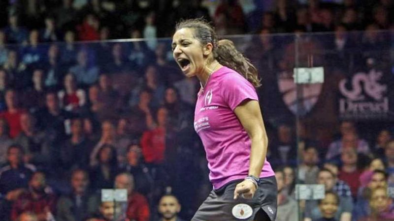 لاعبات مصر للإسكواش