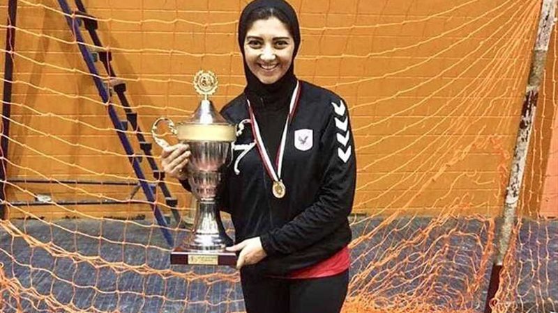 كابتن يد الأهلي مي