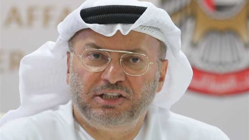 قرقاش: تراجع قطر