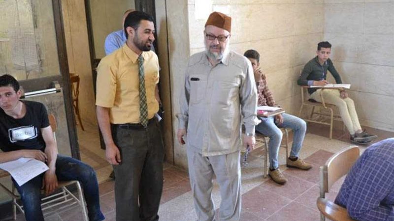 ناجي يتفقد امتحانات