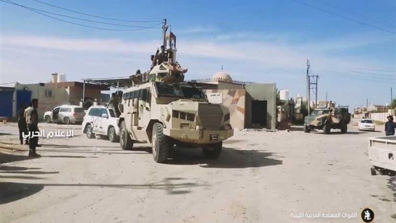 الجيش الليبي يتقدم