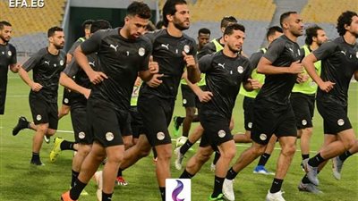 منتخب مصر يواصل استعداداته لمواجهة تنزانيا