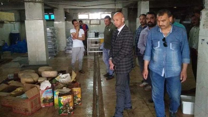 ضبط ٤٨ طن أغذية مخالفة