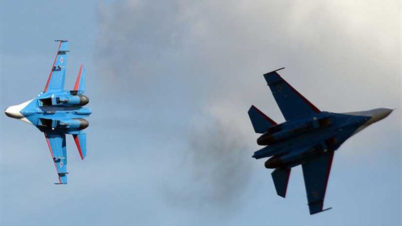 روسيا تعترض طائرة