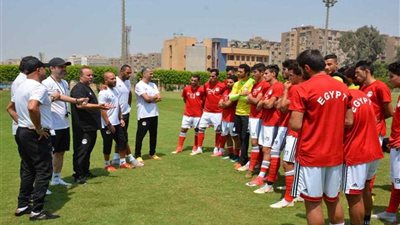 المنتخب الأوليمبي المصري لكرة القدم يختتم استعداداته للقاء أوزبكستان.. غداً