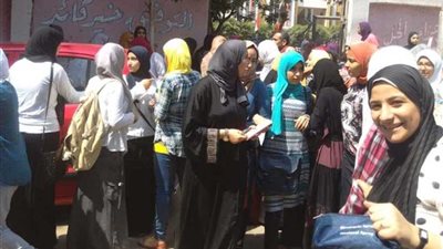 ارتياح بين طلاب الثانوية العامة عقب أداء 