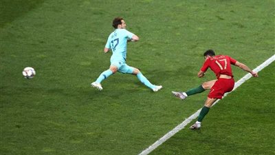 البرتغال يتقدم على هولندا 0/1 في نهائي دوري الأمم الأوروبية