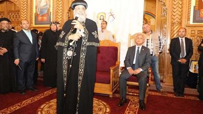 رسائل الإنجيل وقراءات الكتاب المقدس في تدشين البابا تواضروس لكنيسة العذراء بـ