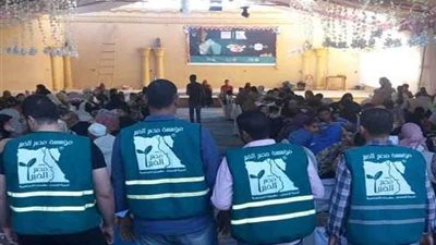 مصر الخير توزع 13 ألف كرتونة على أسر المنيا