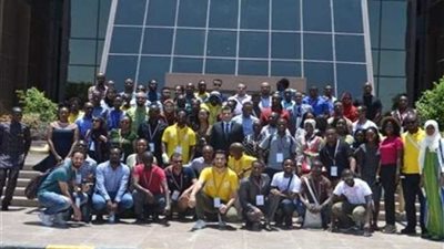 وفد من شباب أفريقيا يزور مدينة الإنتاج الإعلامي